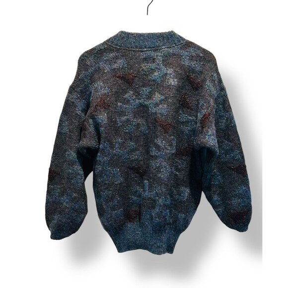 Vintage Onore Metallic Mohair Wool Blend Sweater – Made in Italy – Men’s Medium - Picture 14 of 16